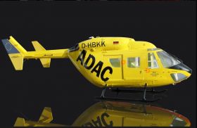 BK 117 - A.D.A.C - 600 Scale